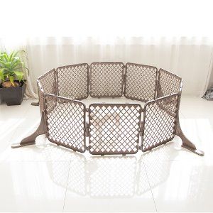 무료배송] 펫토리아 한칸뚝딱 프리미엄 울타리 10P 아이보리/브라운