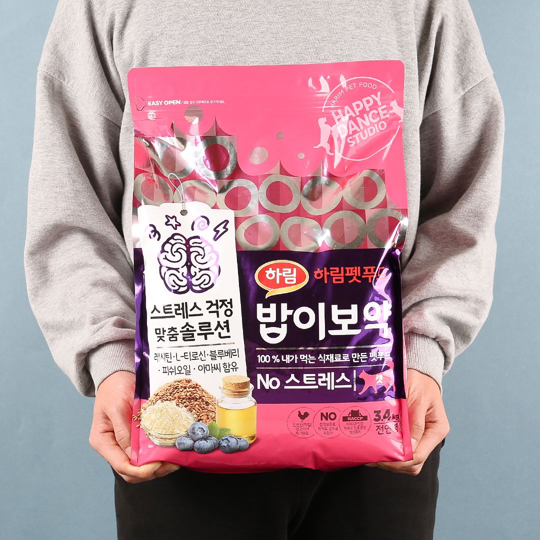 [사료샘플] 밥이보약 캣 NO 스트레스 50g 6번