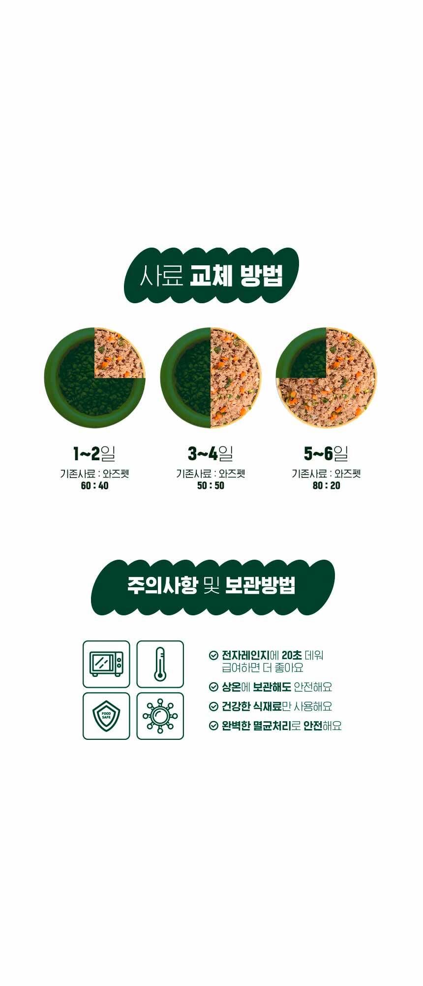 [체험단] 와즈펫 독 프리미엄 화식사료 오리 100g 27번째 상세 이미지