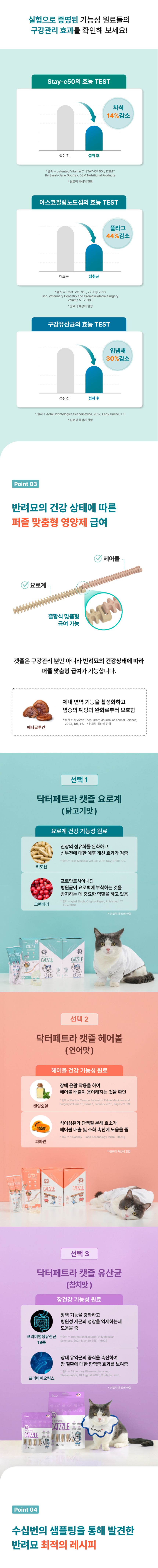 [NEW신상]닥터페트라 캣즐 유산균&참치맛 5개입 10번째