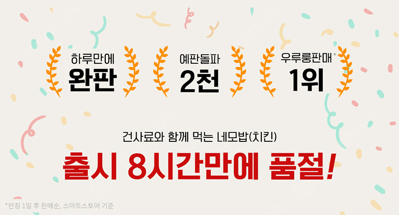 [NEW신상][무료배송] 우루룽 스튜디오 건사료와 함께 먹는 네모밥 화식 30p 1번째