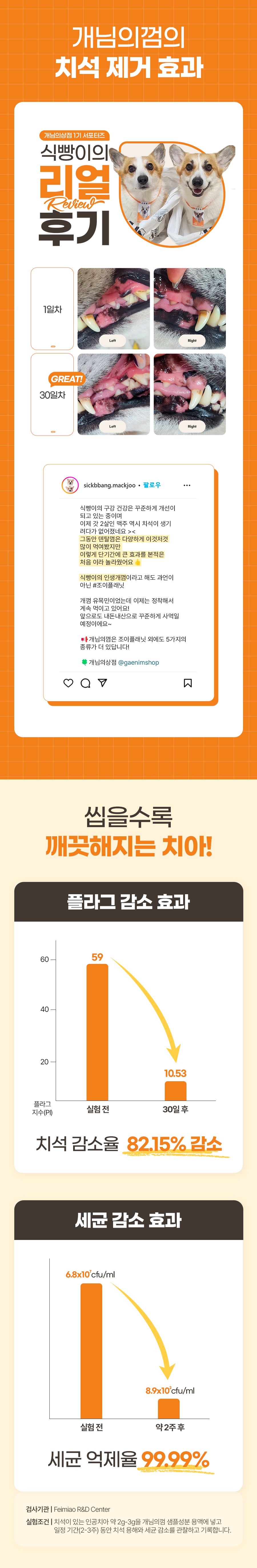 [웰컴딜][체험팩] 개님의상점 개님의껌 레틀즈볼 덴탈껌 1p 22번째 상세 이미지