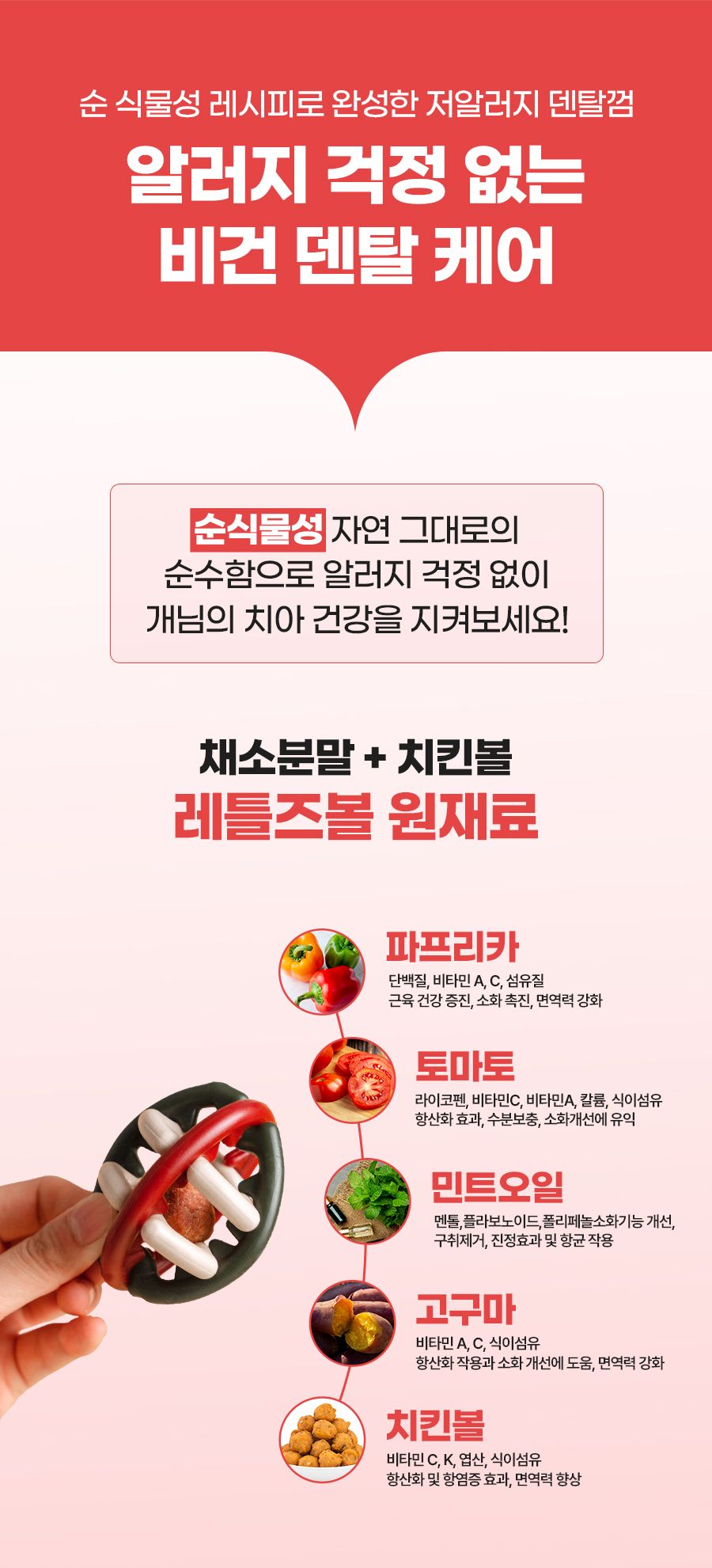 [웰컴딜][체험팩] 개님의상점 개님의껌 레틀즈볼 덴탈껌 1p 21번째 상세 이미지