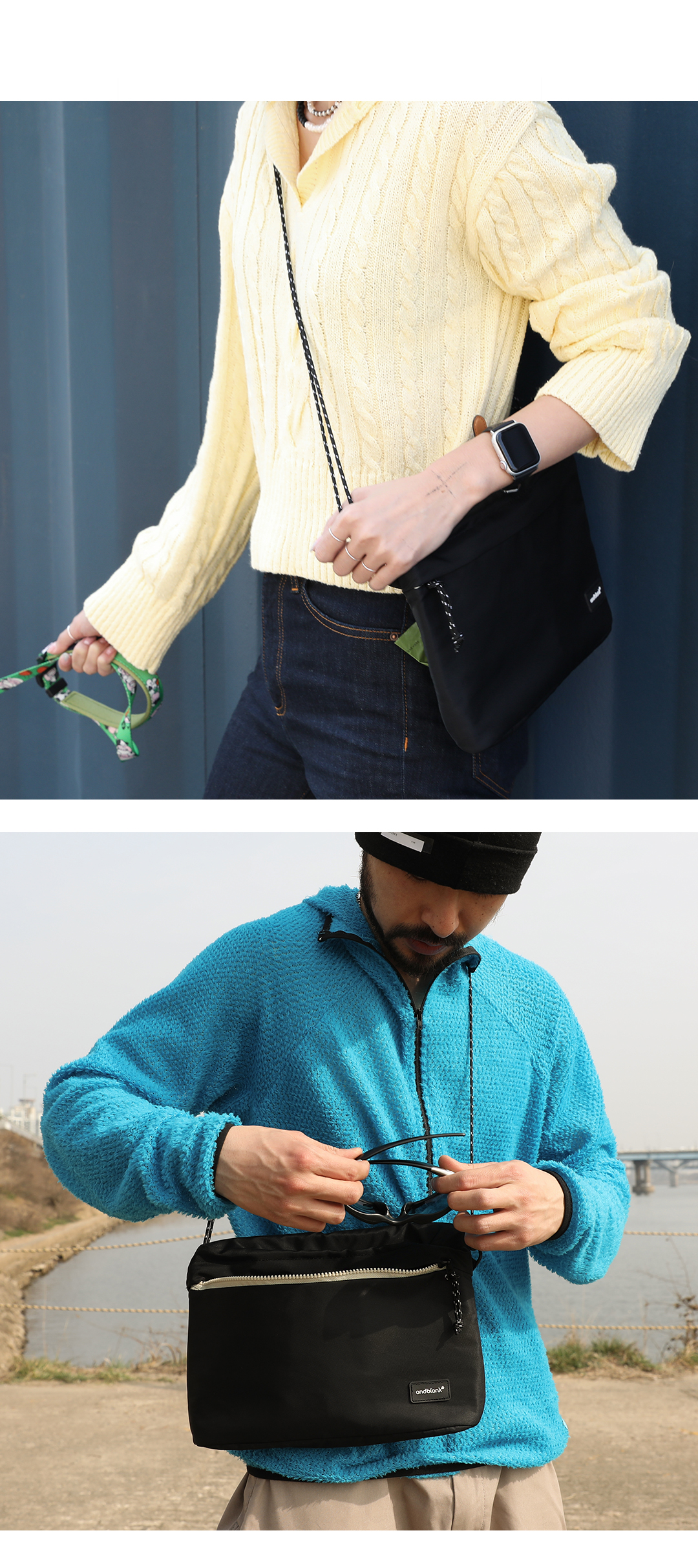 [무료배송] 앤블랭크 데이팩 백팩 8번째