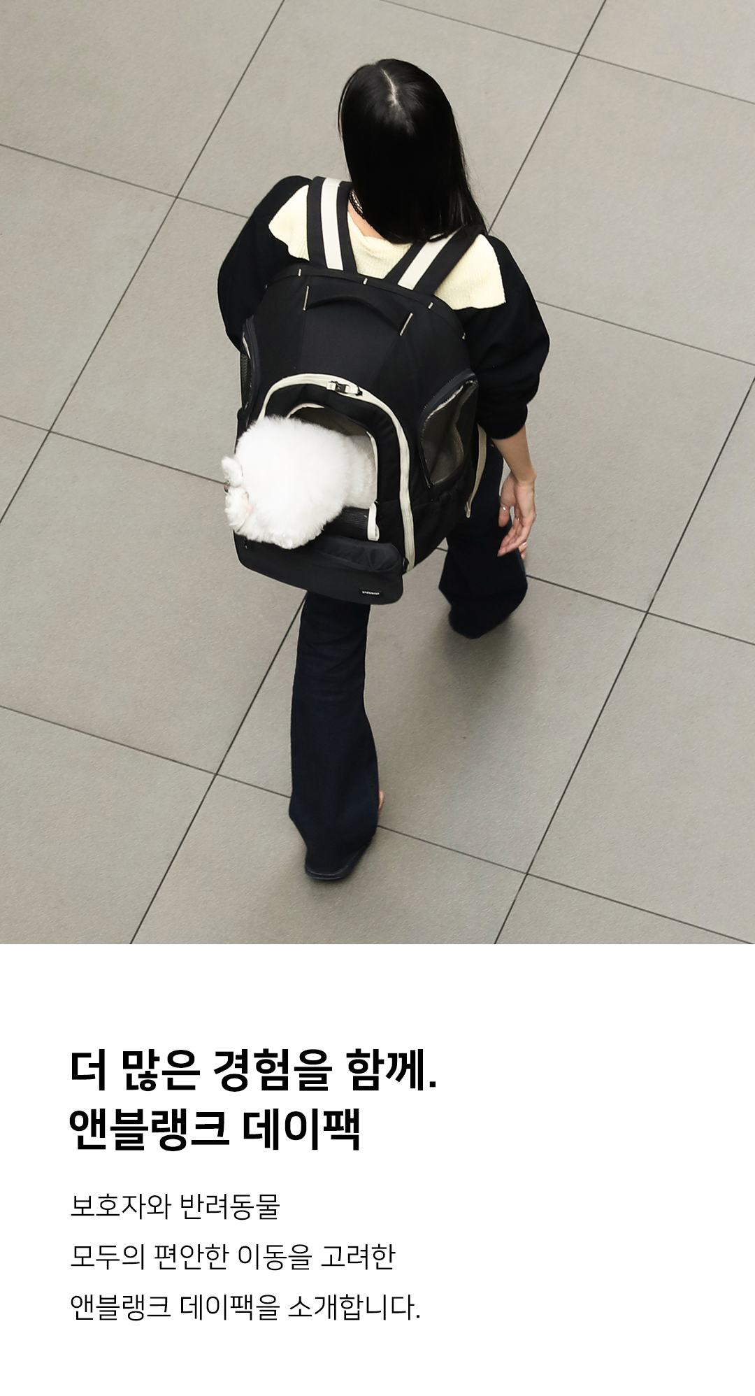 [무료배송] 앤블랭크 데이팩 백팩 1번째