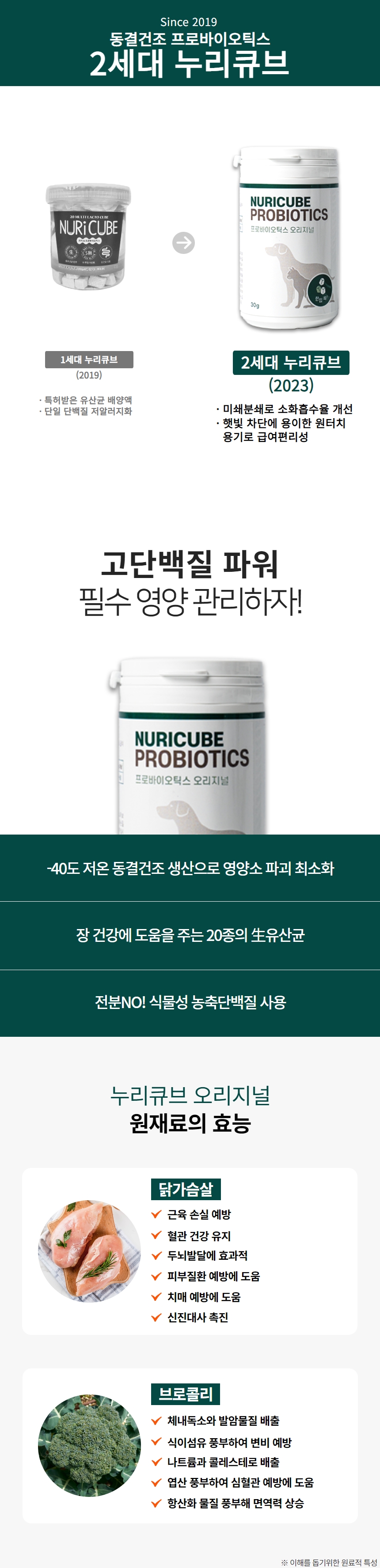 [무료배송] 누리큐브 프로바이오틱스 오리지널 30g 1번째