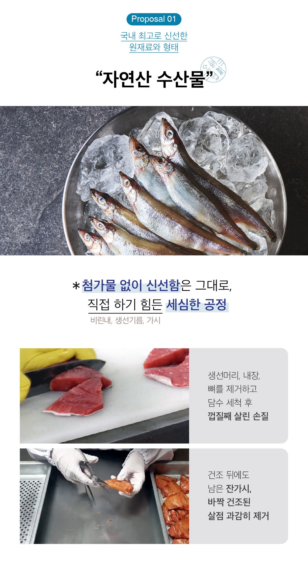 [무료배송] 동해형씨 원물건조 열빙어 70g 8번째