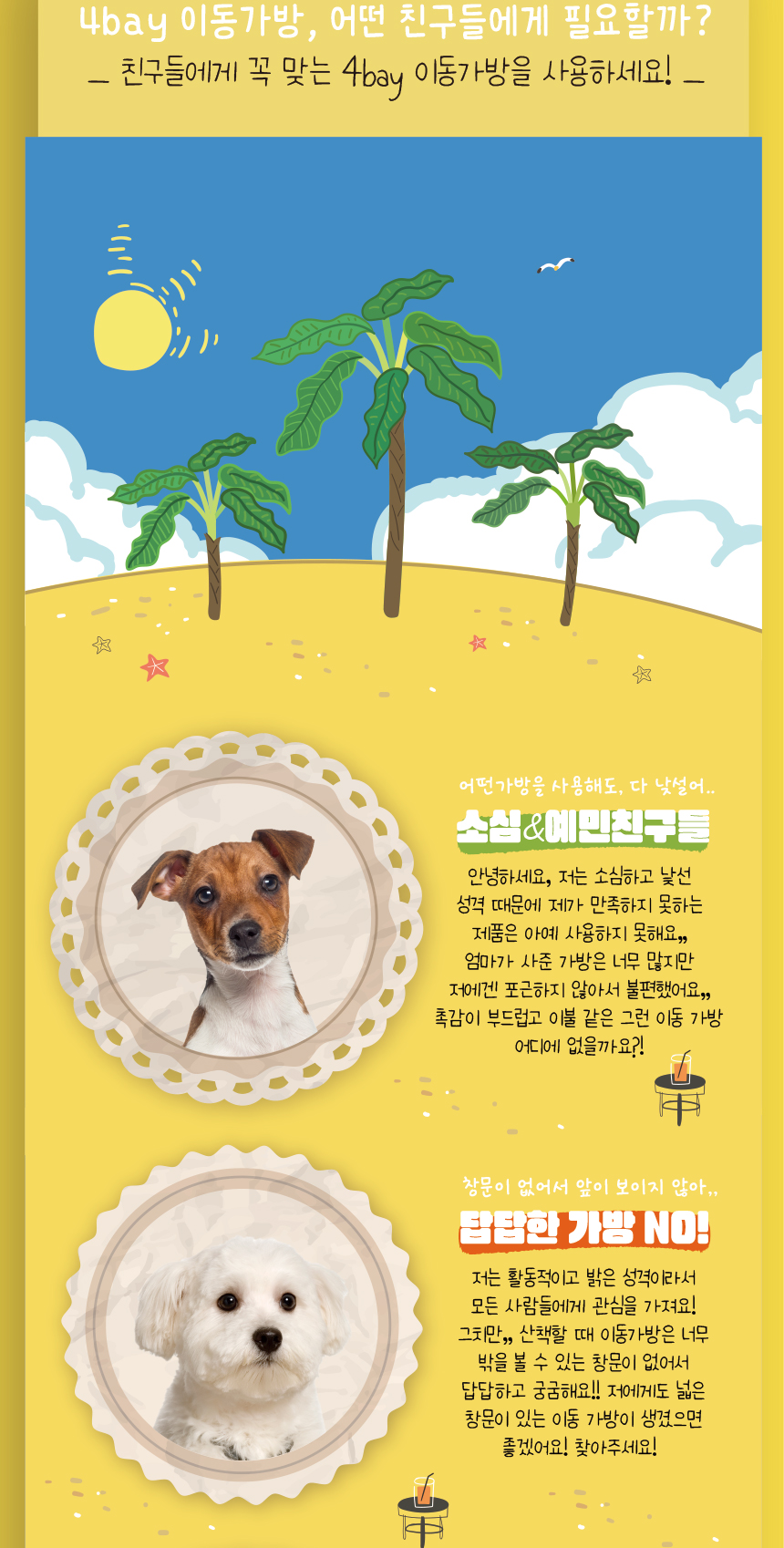 [무료배송] 애구애구 이동가방 4베이 슬링백 네이비/그레이 8번째
