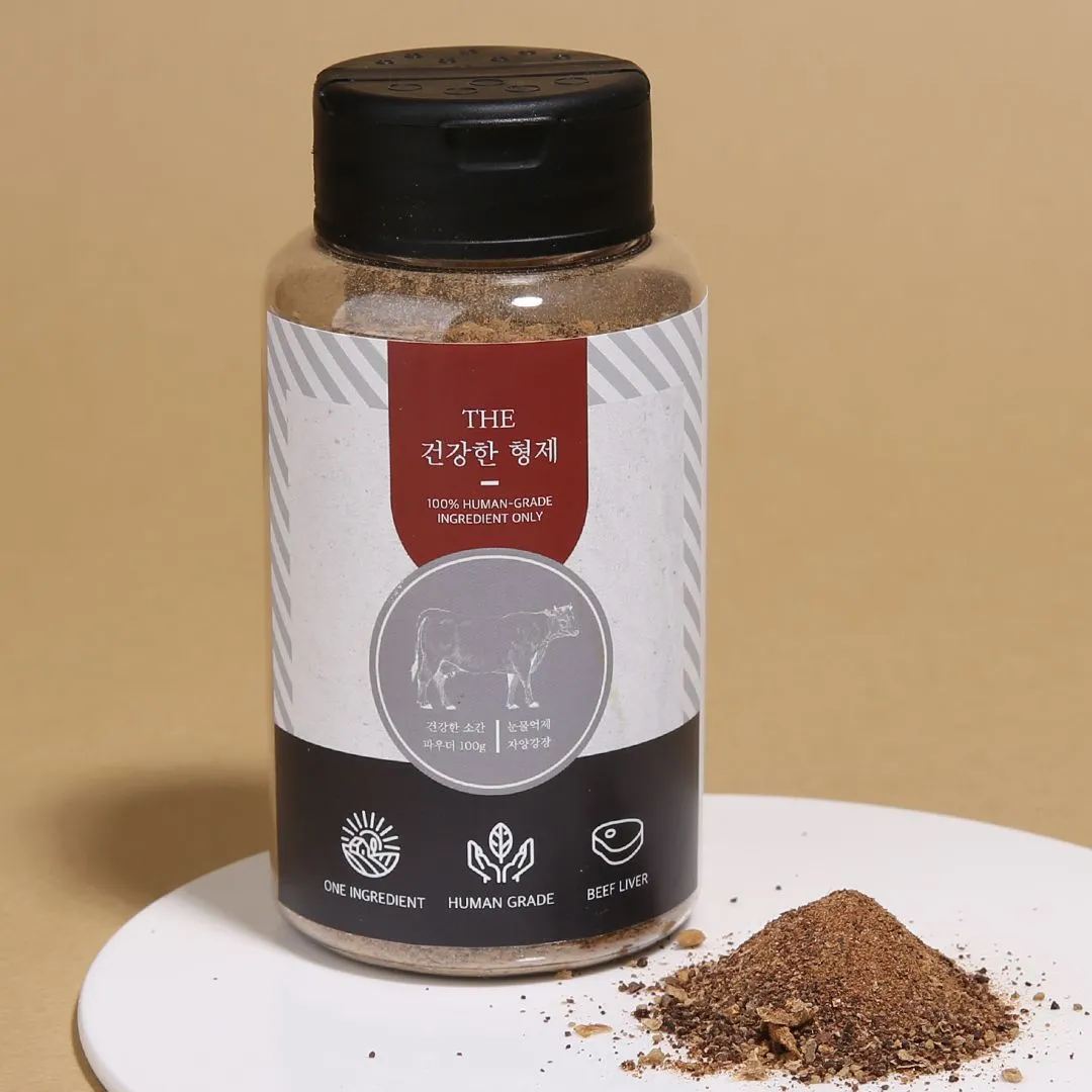 THE 건강한 형제 수제간식 소간파우더 100g