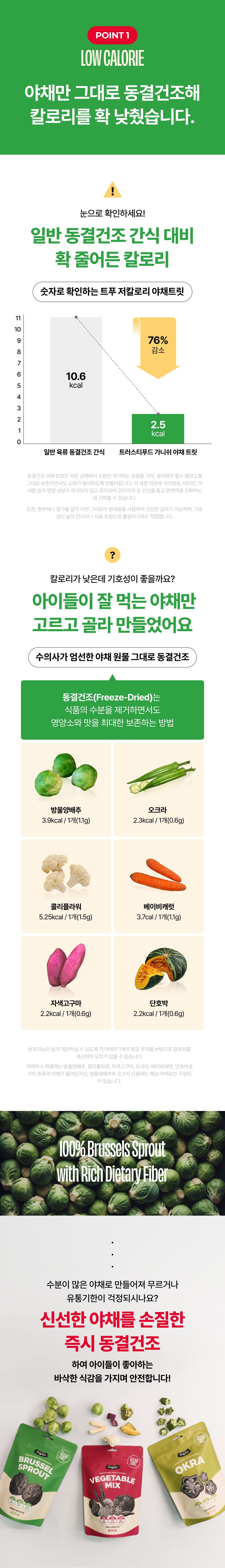 트러스티푸드 가니쉬 동결건조 방울양배추 40g 3번째