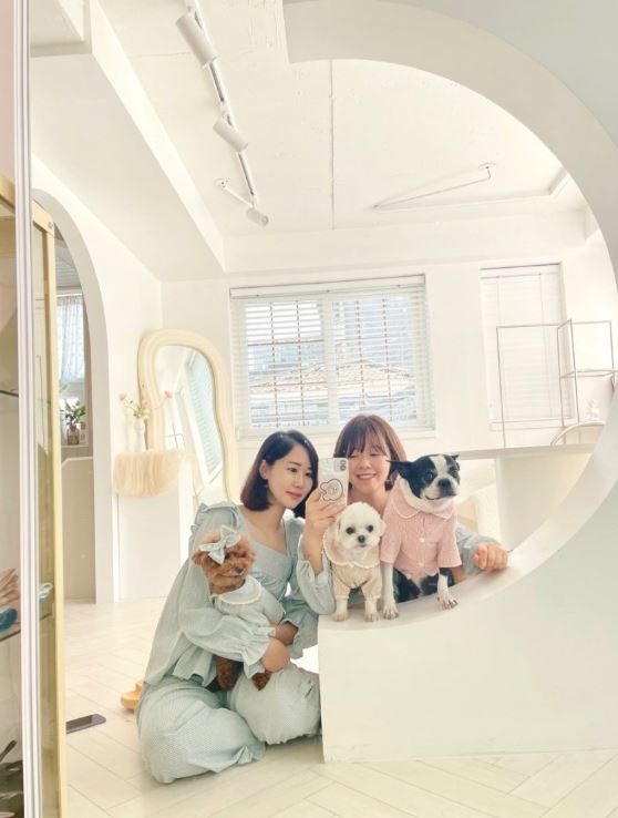 [무료배송] 찰리롤리 데일리 체크 잠옷 레이스 파자마 커플룩 베이지/민트/핑크 S-2XL 12번째