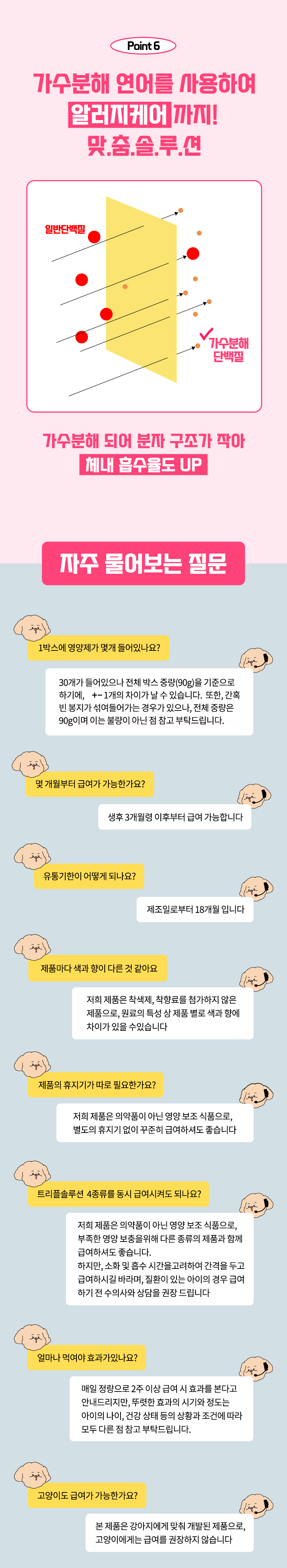 [무료배송] 반려곳간 독 피부영양제 트리플솔루션 S.I.A 1박스 30개입 14번째