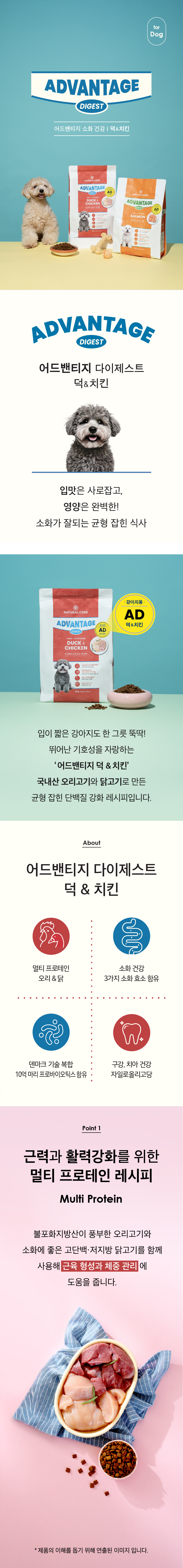 [NEW신상] [무료배송] 네츄럴코어 독 어드밴티지 덕&치킨 2kg 1번째