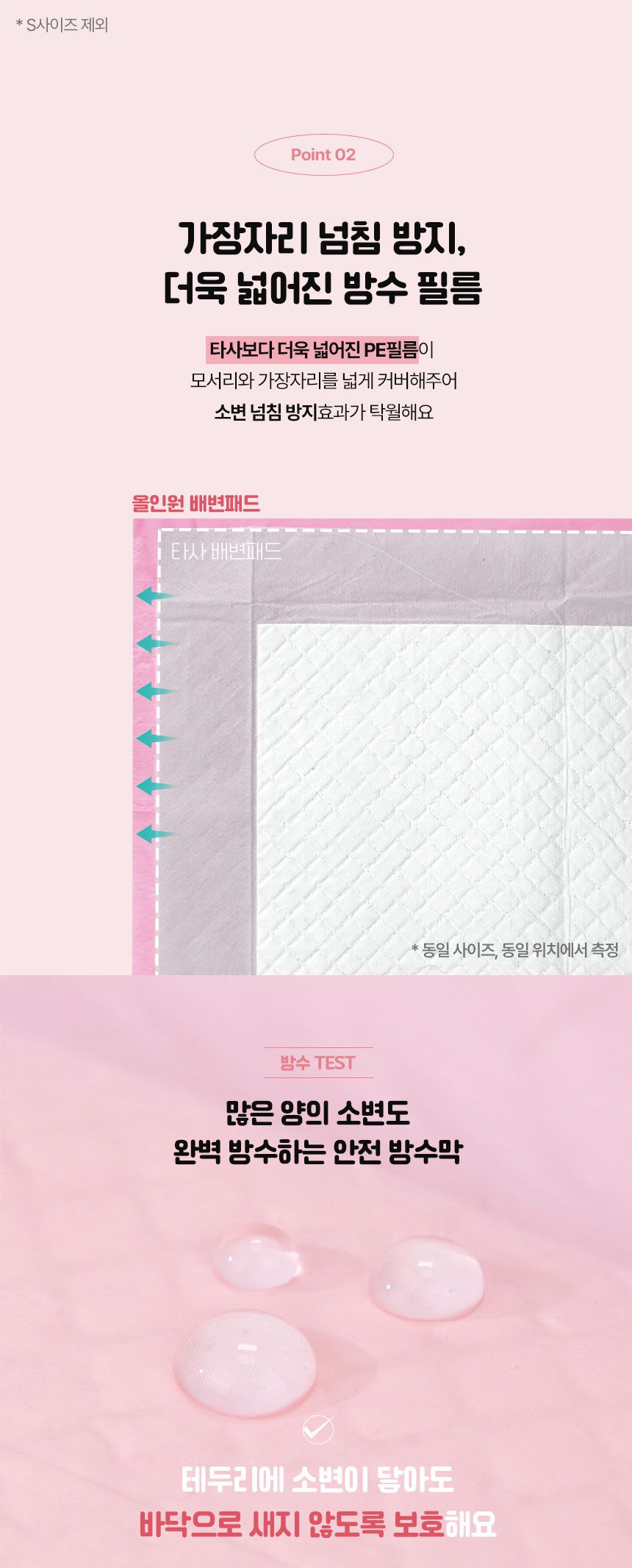 [무료배송] 멍냥이랑 올인원패드 두꺼운타입 3팩 초대형 75매 6번째