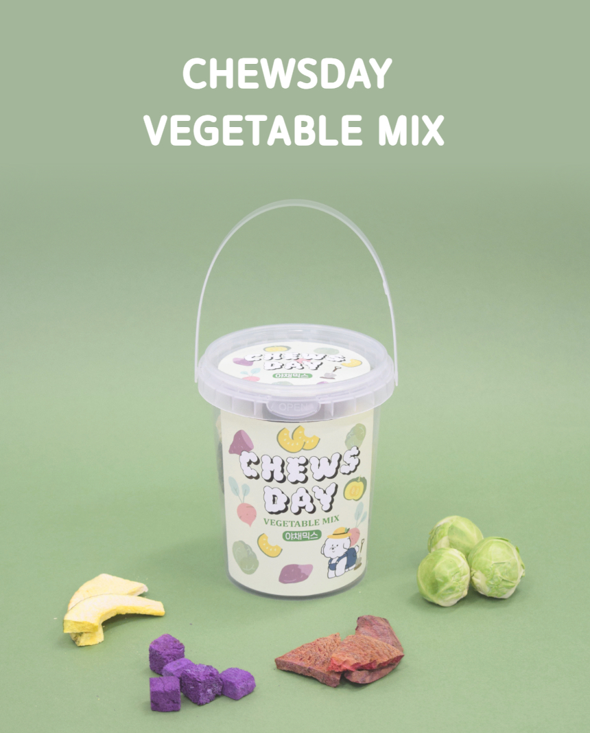 [NEW신상][무료배송] 츄스데이 비건 야채믹스 50g 2번째
