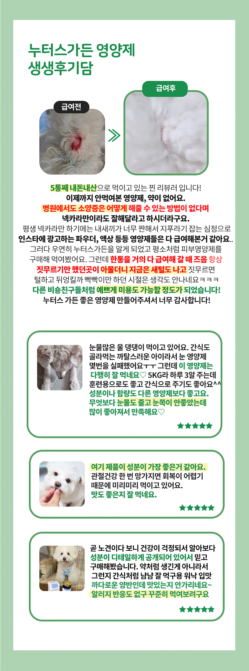 [무료배송] 누터스가든 바이탈 피부 모질건강 영양제 120g 2번째