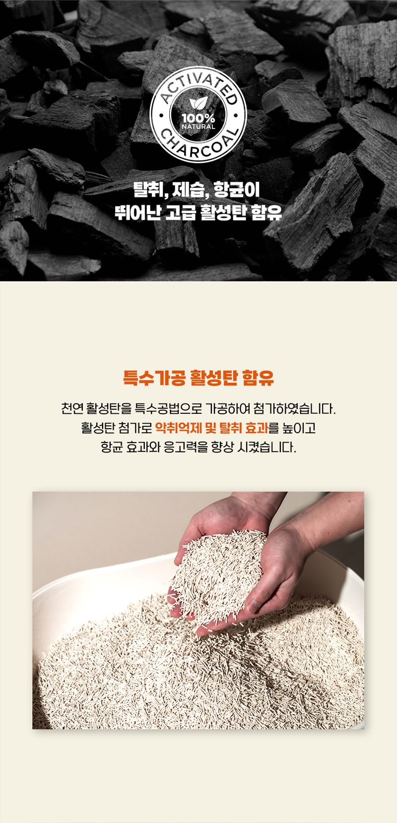 [무료배송] [6개] 샌드마스터 스탠다드 오리지널 두부모래 2.4kg 14번째