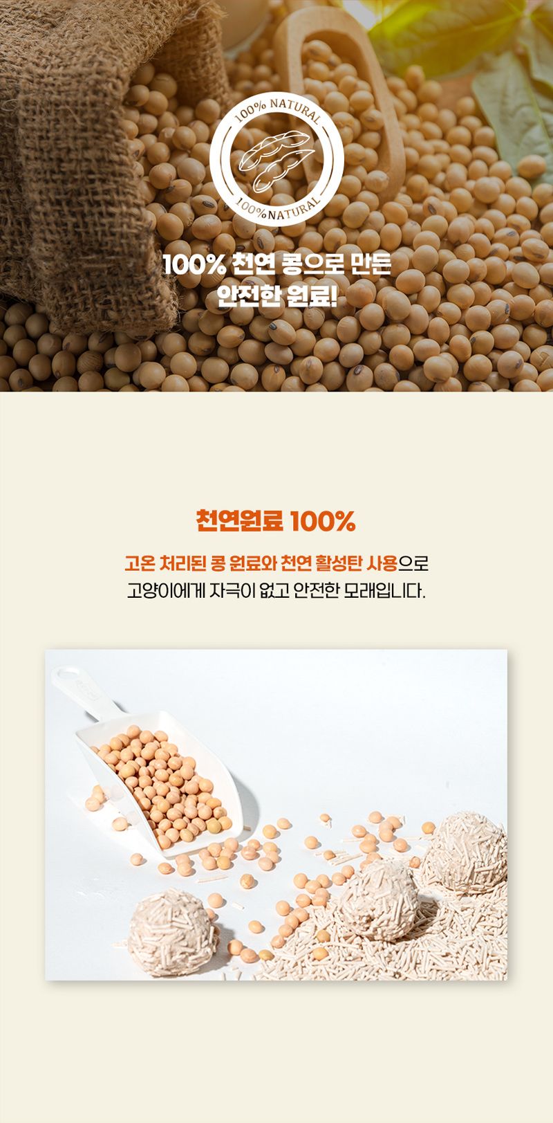 [무료배송] [6개] 샌드마스터 스탠다드 오리지널 두부모래 2.4kg 4번째