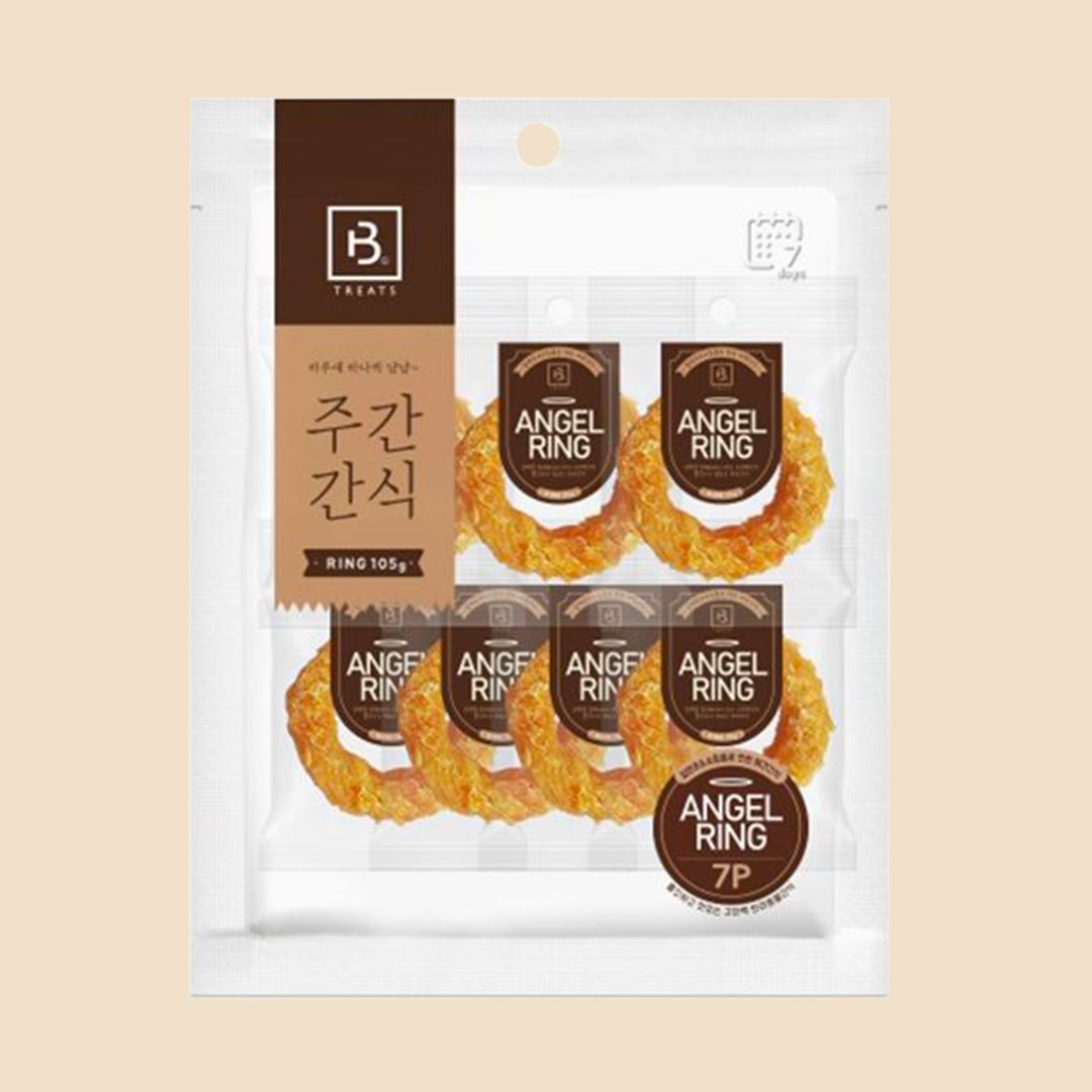 브리더랩 독 주간간식 엔젤링 RING 15g*7개입  0번