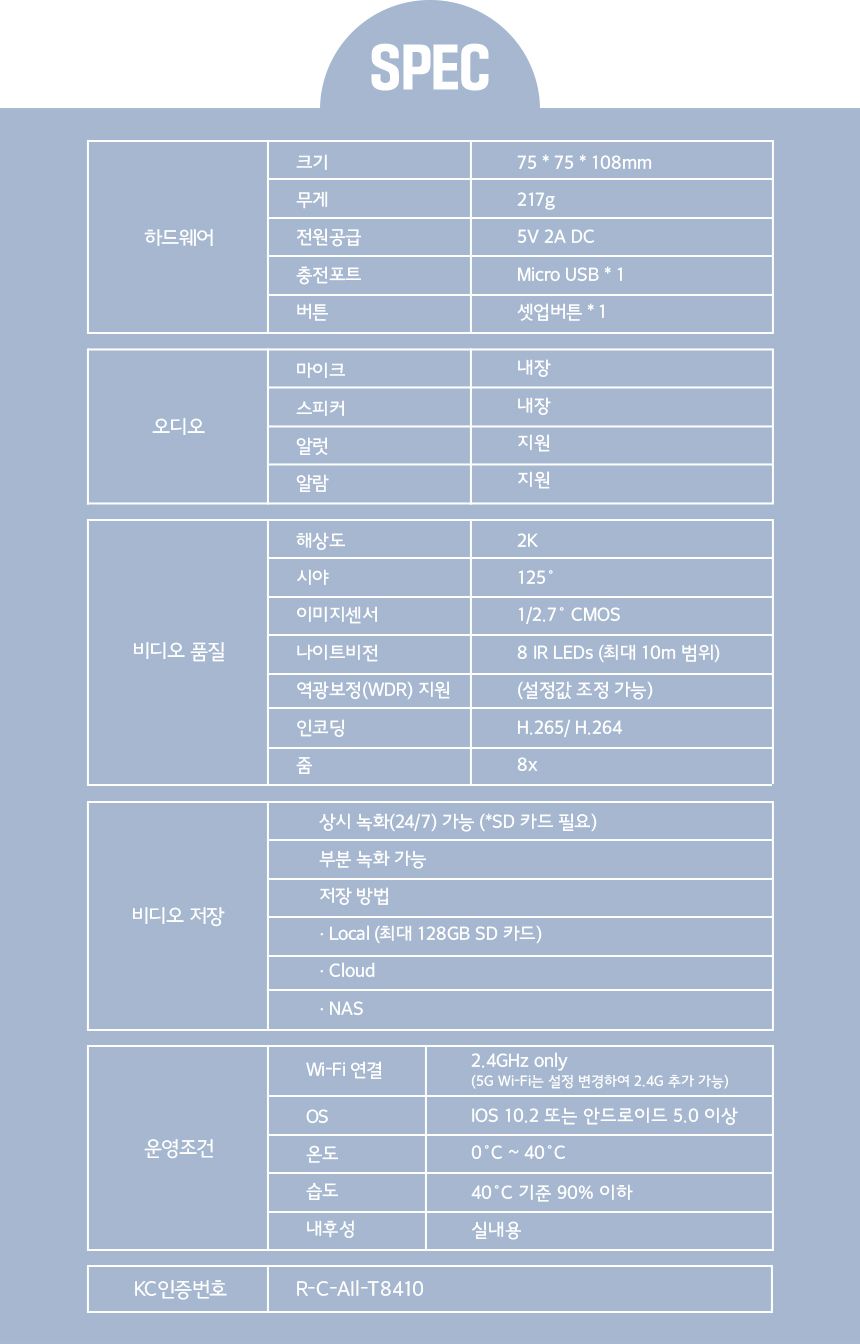 [무료배송] 유피 스마트 홈캠 21번째