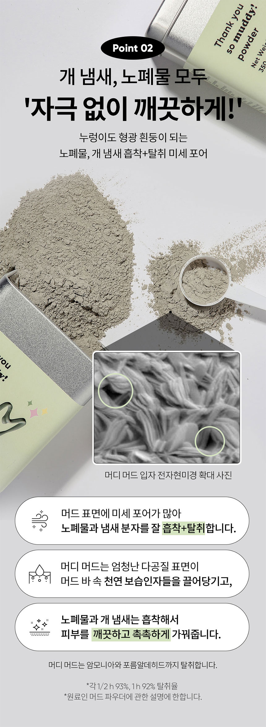 [무료배송] 머디 땡큐 쏘 머디 파우더 350g 10번째
