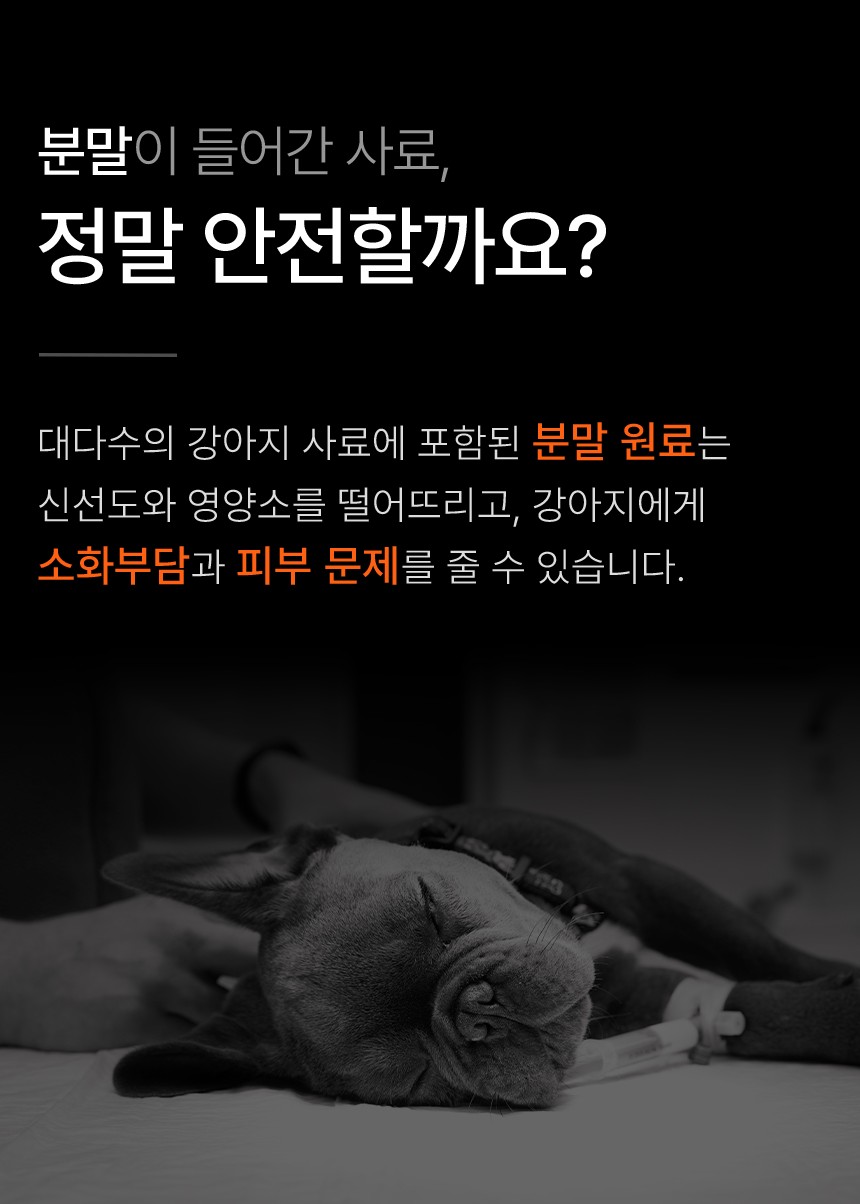 [NEW신상][무료배송] 펫더라이프 시그니처 눈물 케어 솔루션 수제사료 1kg 15번째