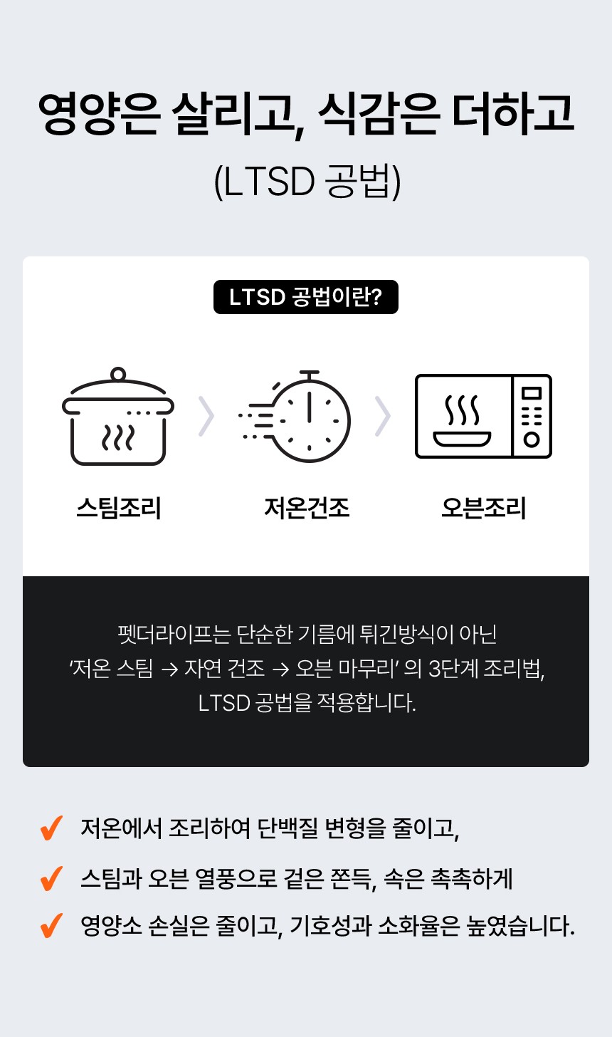 [NEW신상][무료배송] 펫더라이프 시그니처 눈물 케어 솔루션 수제사료 1kg 20번째