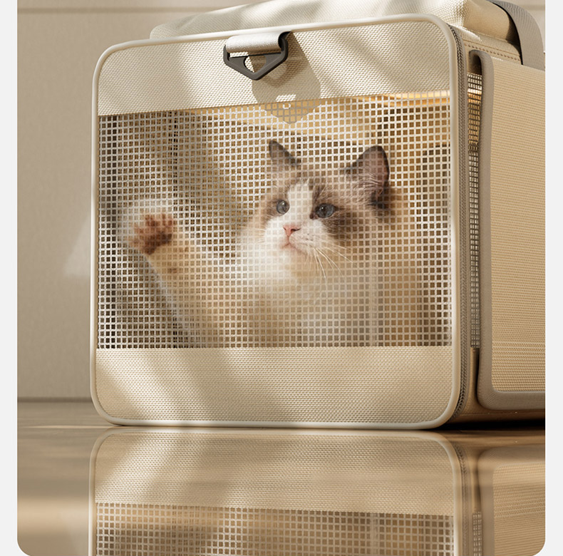 [NEW신상][무료배송] 펫볼루션 대용량 접이식 외출 휴대용 보온 겨울 이동장 15번째