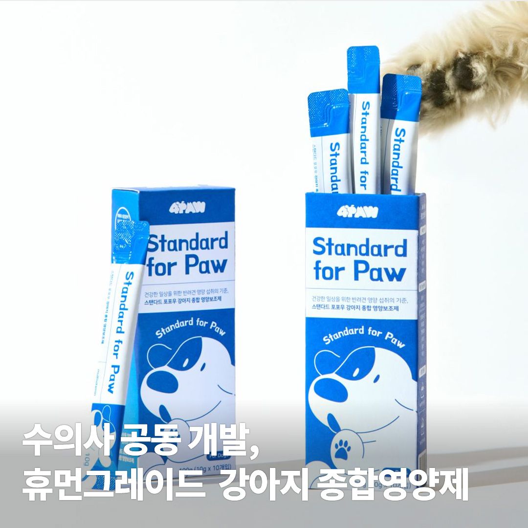 344453[체험단] 스탠다드포포우 독 종합영양제 10g x 10개입 1번째 썸네일