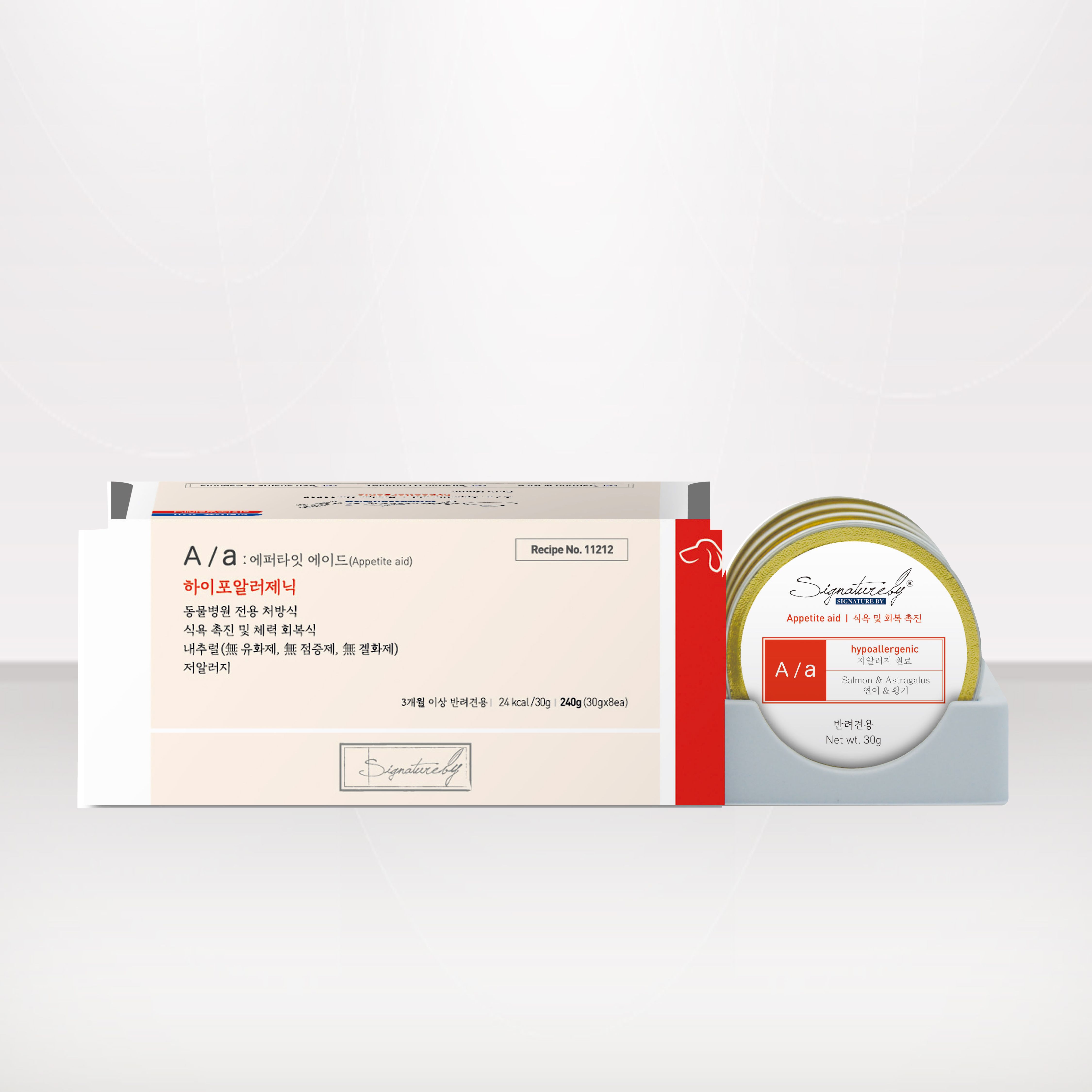 시그니처바이 독 하이포 알러지 A/a 식욕촉진&기력회복 캔 ea 제품