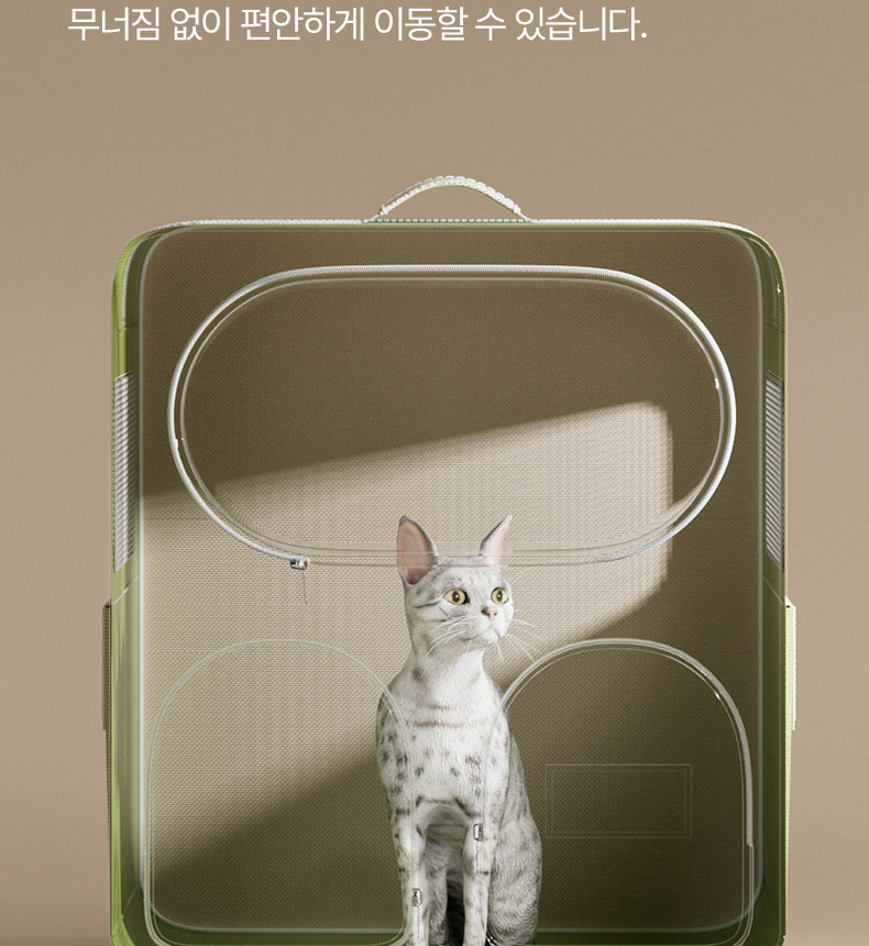 [NEW신상][무료배송] 펫볼루션 반려동물 멀티이동장 3in1 3단 조절 지퍼 가방 10번째