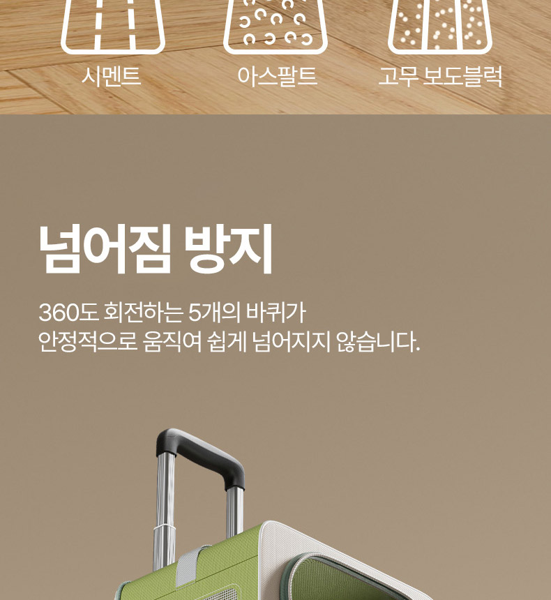 [NEW신상][무료배송] 펫볼루션 반려동물 멀티이동장 3in1 3단 조절 지퍼 가방 16번째