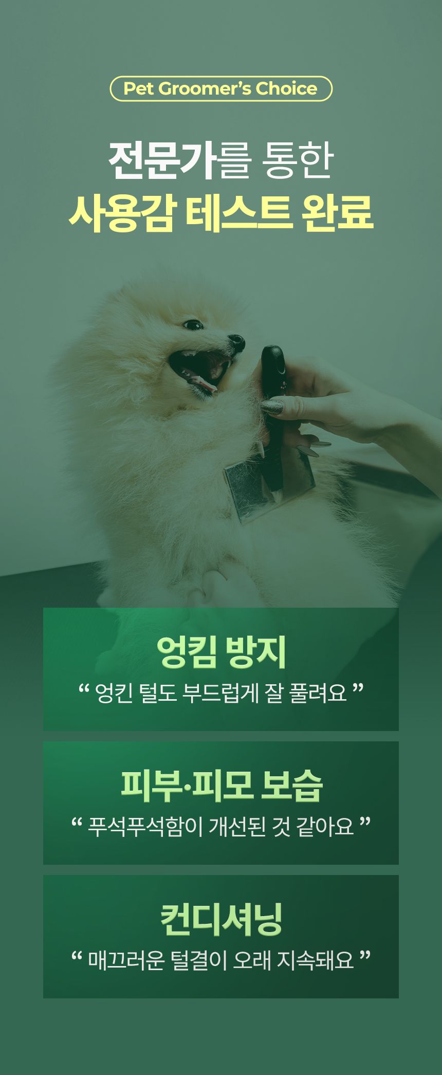[NEW신상]펫생각 데일리케얼 디탱글 미스트 150ml 3번째