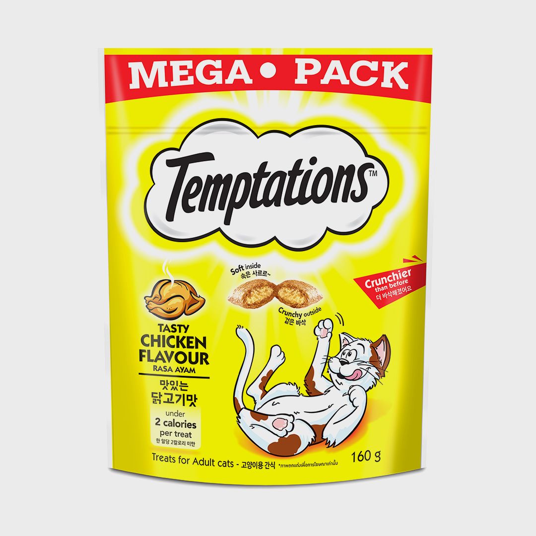 템테이션 캣 트릿 맛있는 닭고기맛 160g  0번