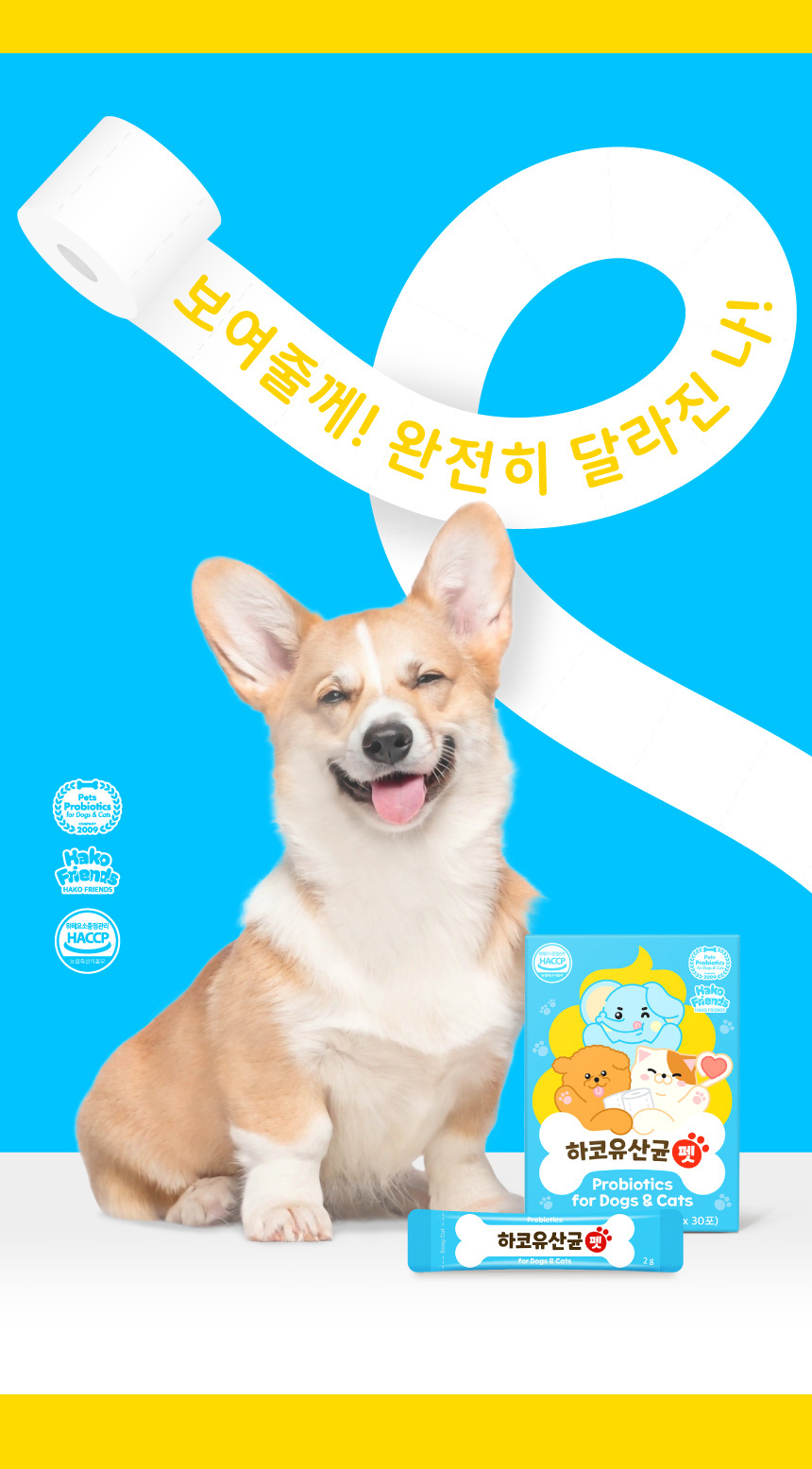 [NEW신상][무료배송] 하코 유산균 펫 30포 5번째