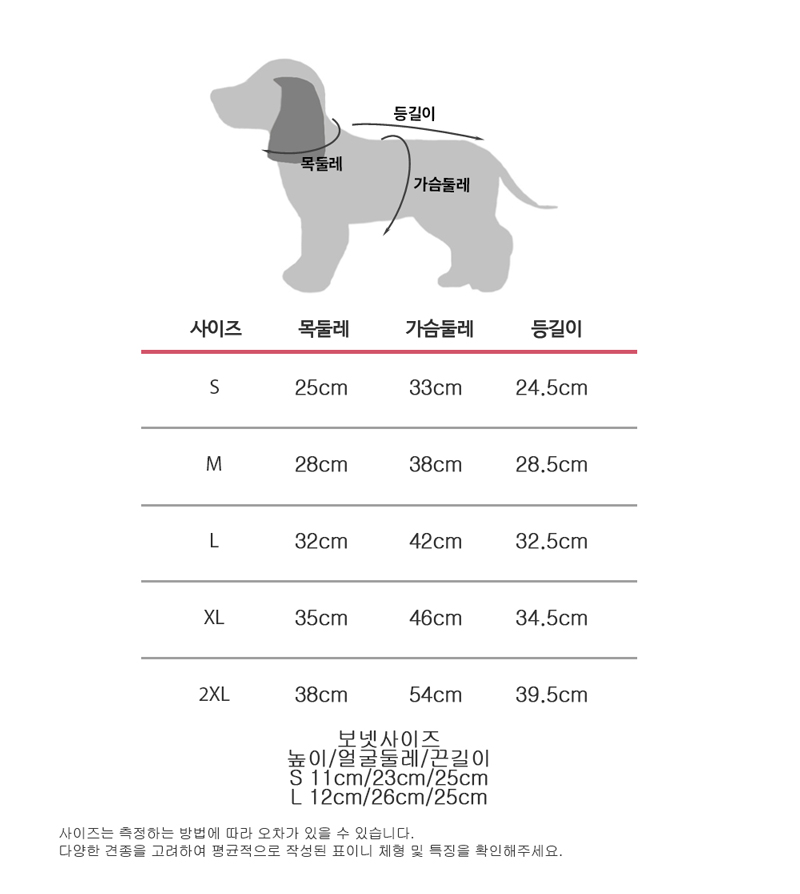 [NEW신상][무료배송] 해피댕댕 해충방지올인원&보넷 S-2XL 20번째