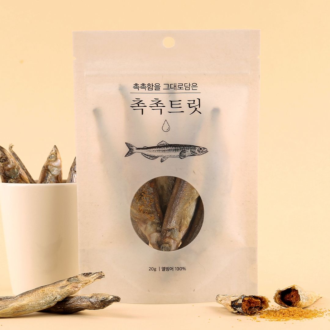 [꽉찬펫프]촉촉트릿 열빙어 20g  0번