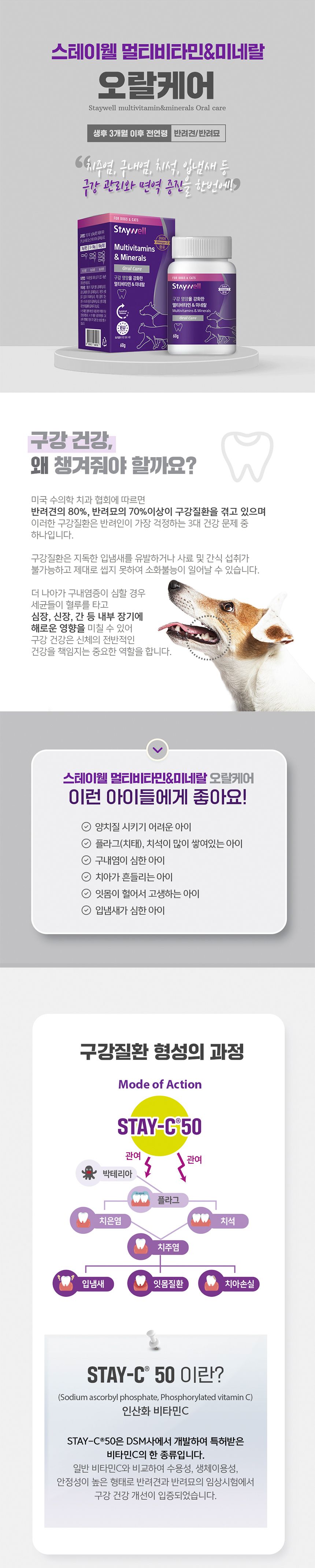 스테이웰 멀티비타민&미네랄 오랄케어 6번째