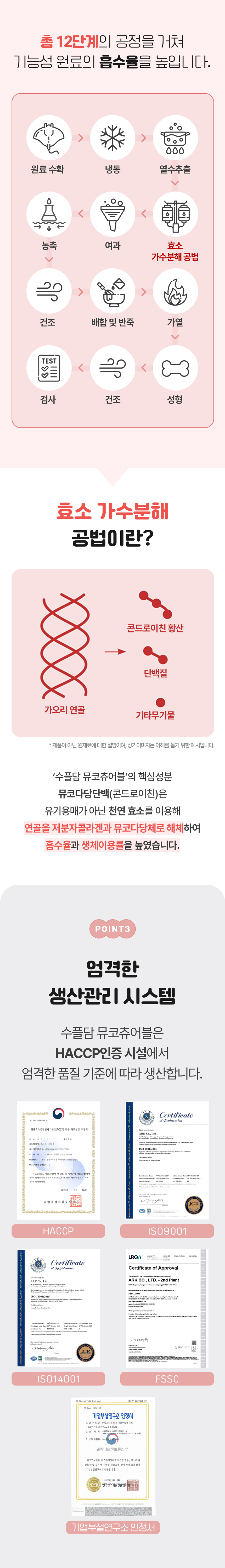 [NEW신상][무료배송] 수플담 뮤코츄어블 2.0 관절 영양제 180g 8번째