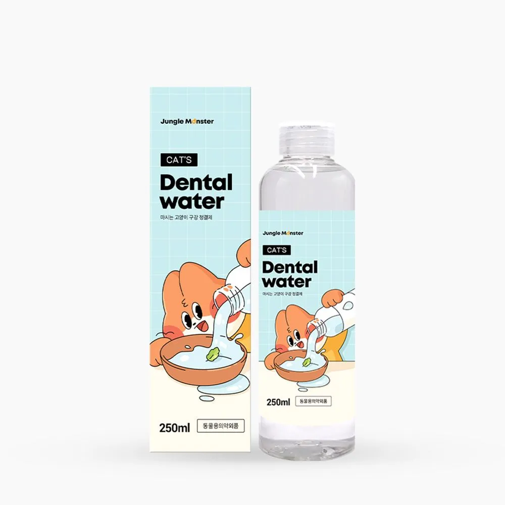 정글몬스터 캣 덴탈워터 250ml