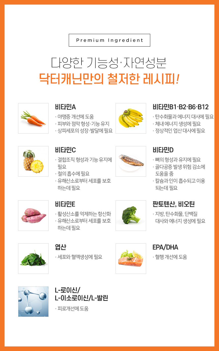 [무료배송] 닥터캐닌 유기농 강아지 종합비타민영양제 로가닉비타 90g 14번째
