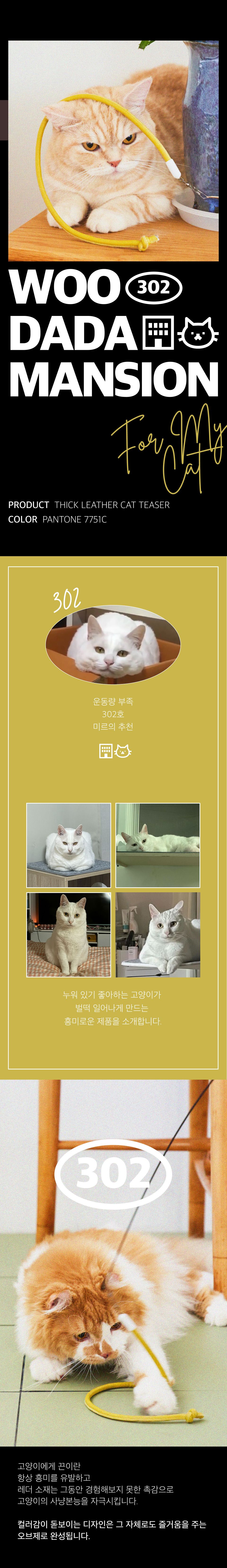 우다다맨숀 뚱뚱이 레더끈 낚시대 1번째