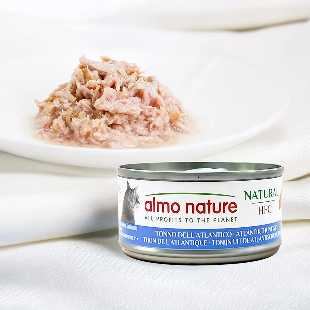 알모네이쳐 캣 대서양참치 캔 70g