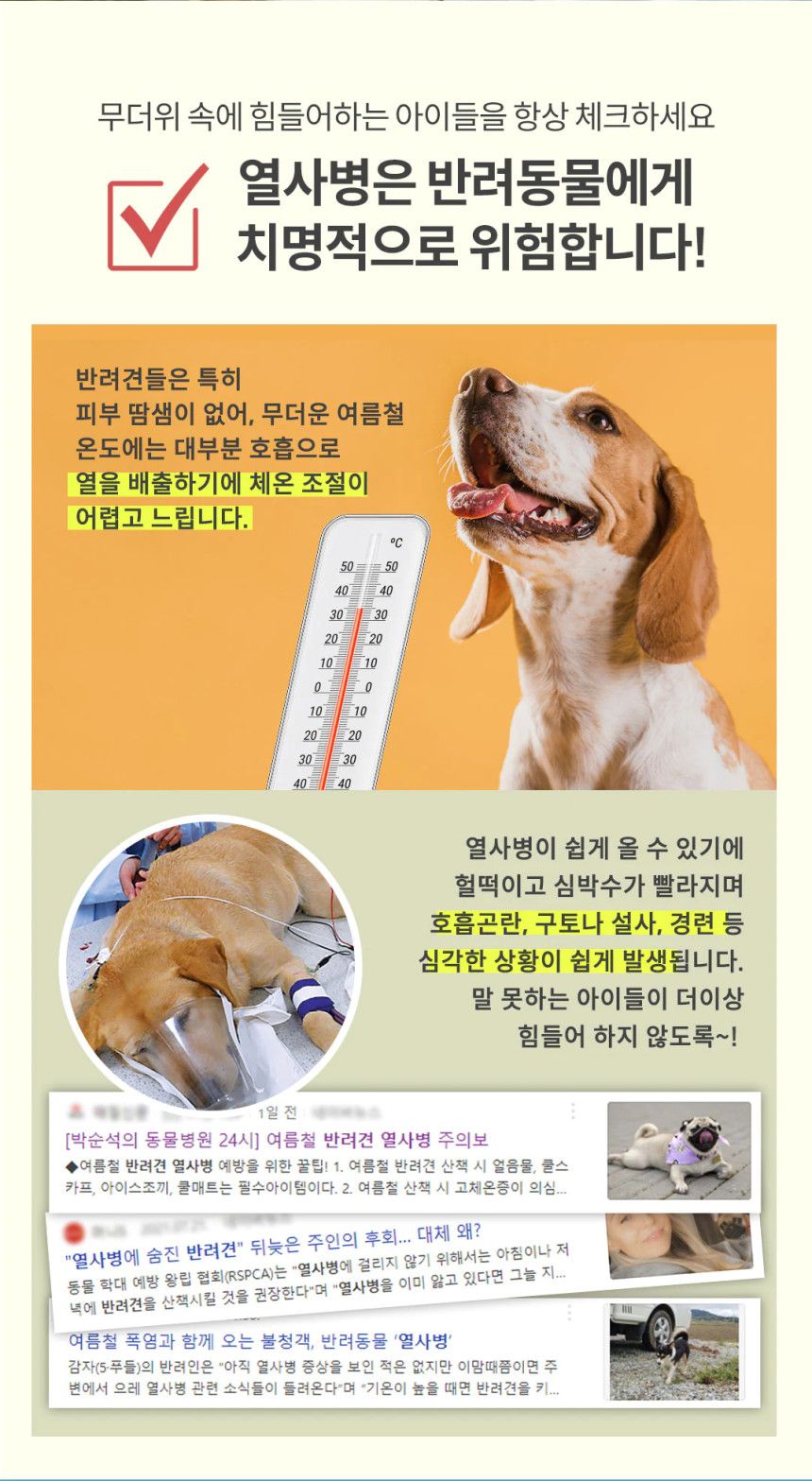 [무료배송] 리포소 쿨밴드&쿨젤매트 핑크/블루 4번째
