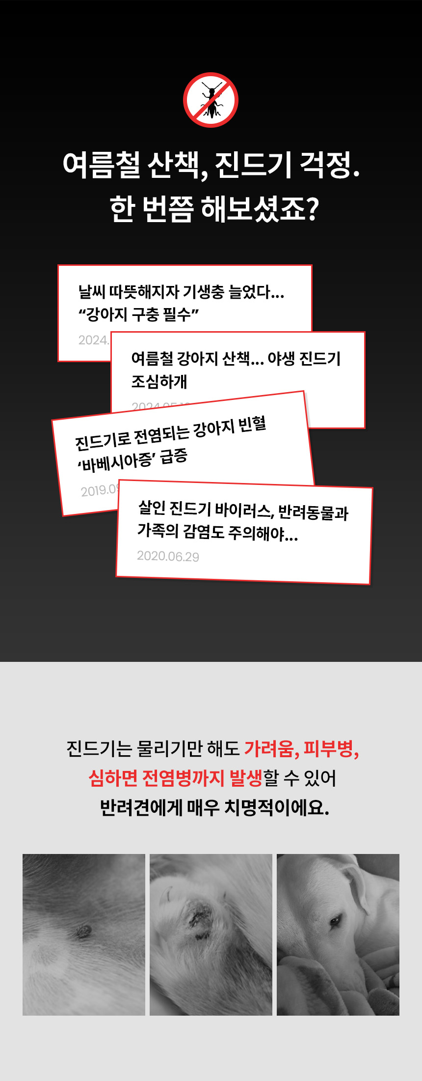 [NEW신상][무료배송] 리카리카 진드기 제로 슬리브리스 4종 SM-4XL 3번째