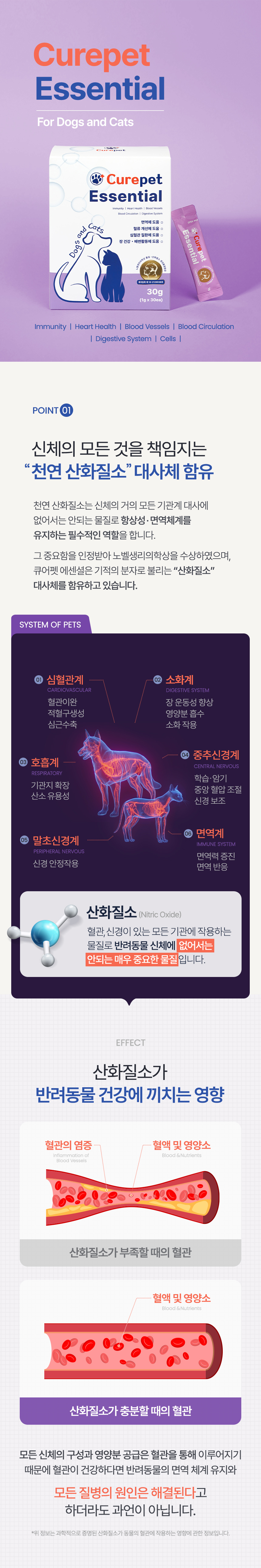 [NEW신상][무료배송] 큐어펫 심혈관&장 건강 영양제 30g 16번째