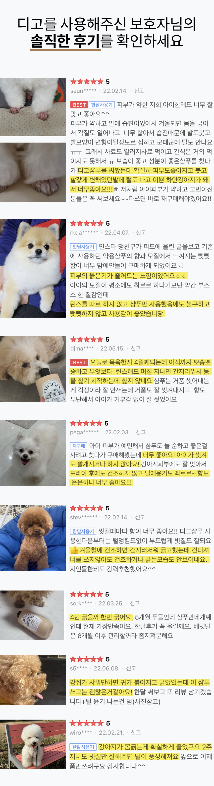 [무료배송] 디고 펫 에스테틱 삼푸 300ml 2번째