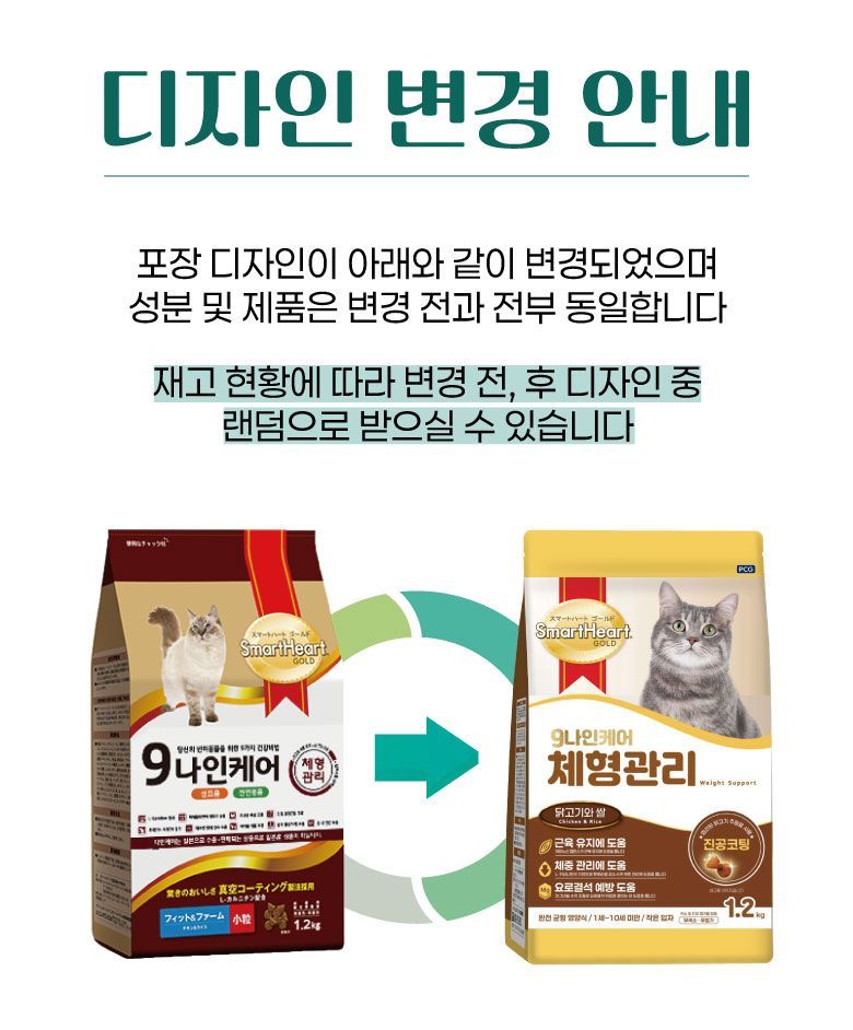 나인케어 캣 체형관리 모음 1번째