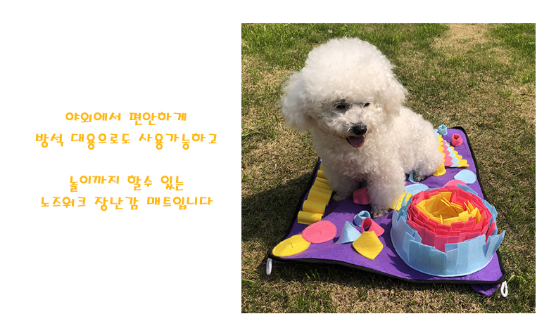 [무료배송] 예보들 후각 놀이매트 노즈워크 10번째