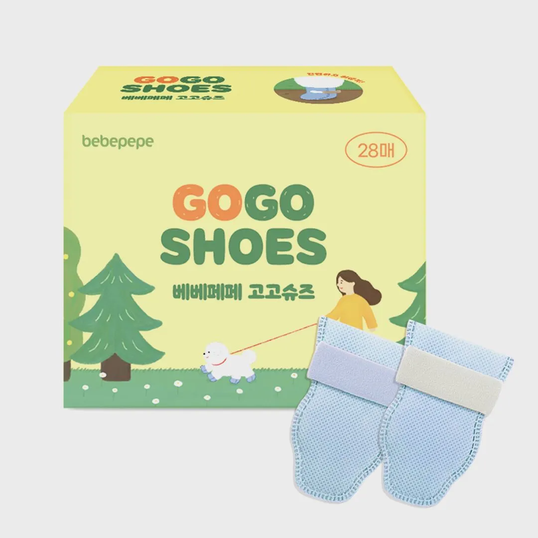 [무료배송] 베베페페 강아지 일회용신발 고고슈즈 28매 9종